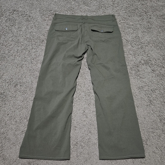 Prana Halle Pant II Convertible Roll Up Hiking Bootcut Pant Size 12 Travel - Picture 5 of 8